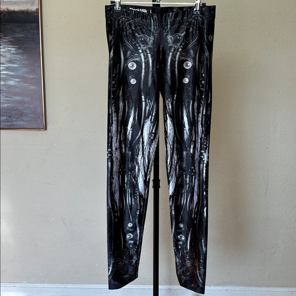 Blackmilk Pants - BlackMilk‎ x Shichigoro Mechanical Leggings Size L